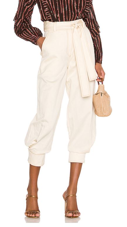 safari ulla johnson levi pant on revolve