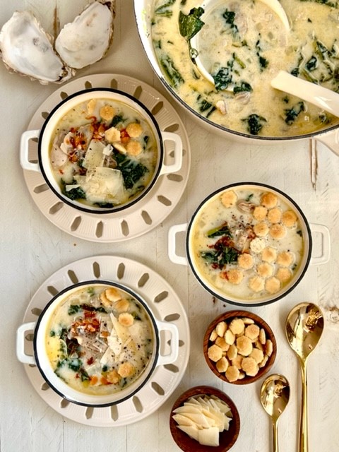 Southern Oyster Stew Recipe - Lana's Cooking