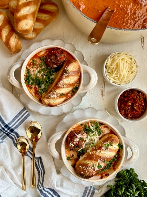 Mama Mia's Italian Meatball Sub Soup