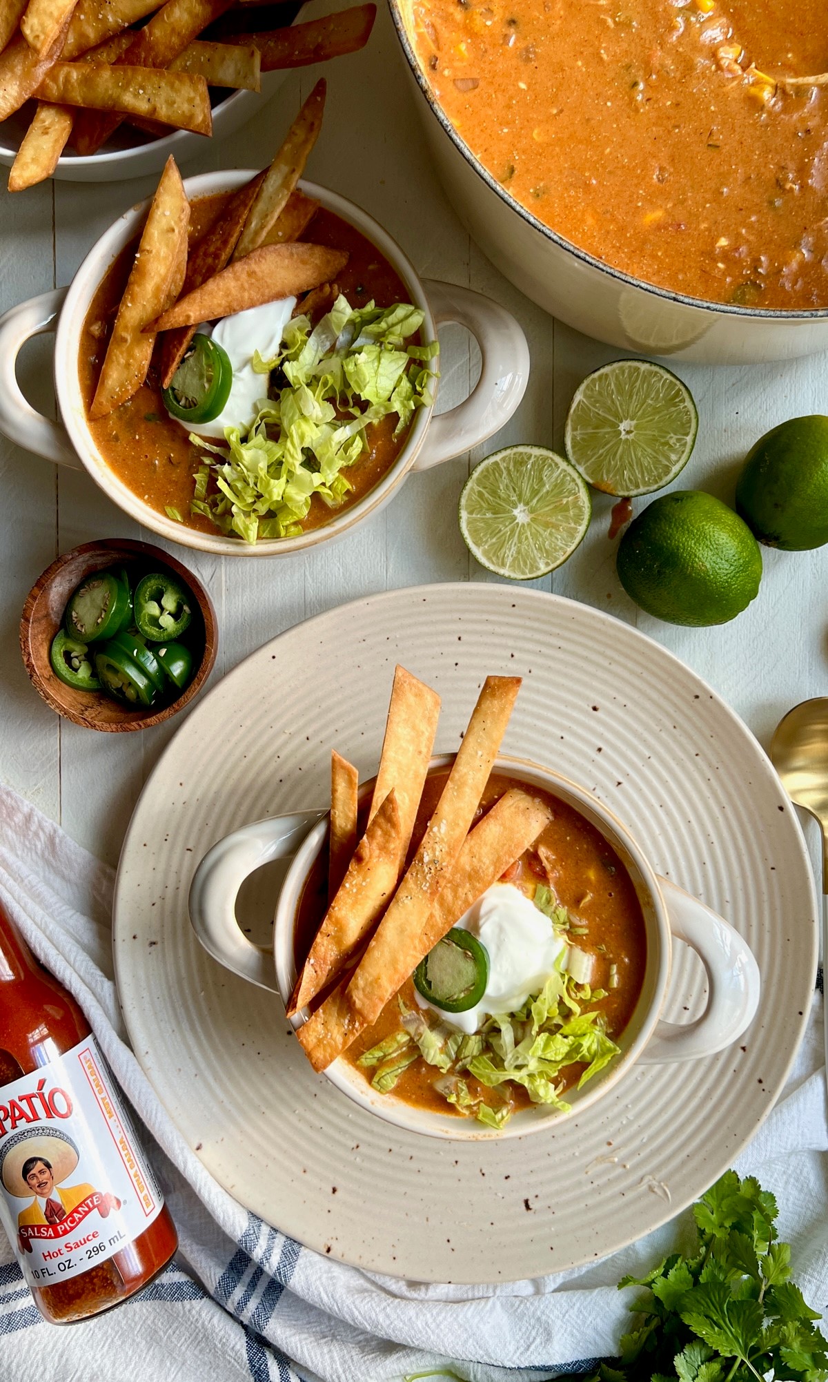 Chicken Enchilada Soup