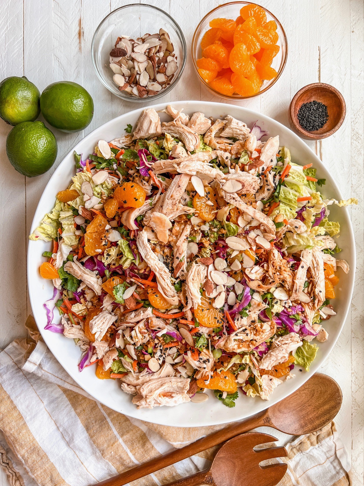 Mandarin Orange Oriental Chicken Salad