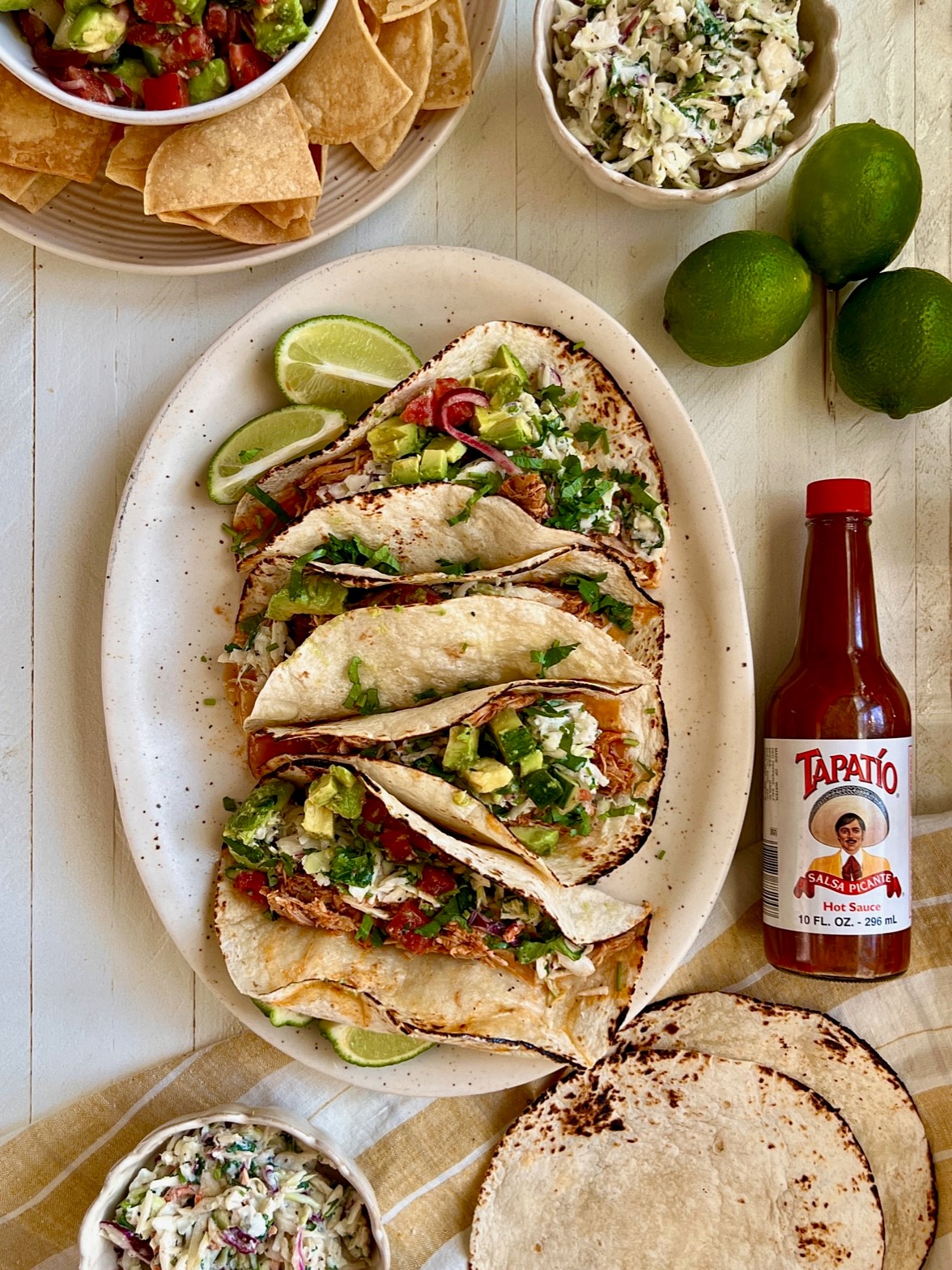 Pulled Pork Barbeque Tacos