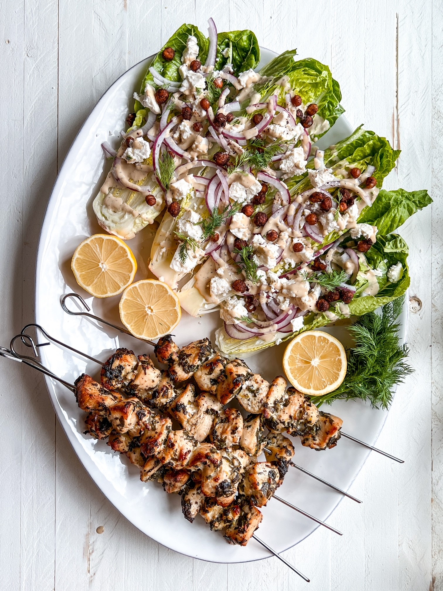 Mediterranean Wedge Salad