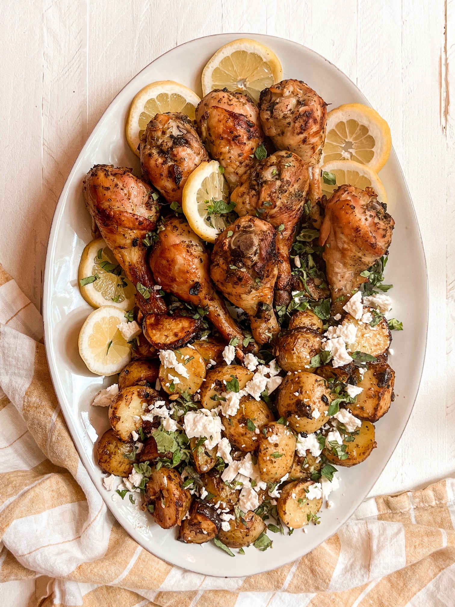 Greek Lemon Chicken and Potatoes