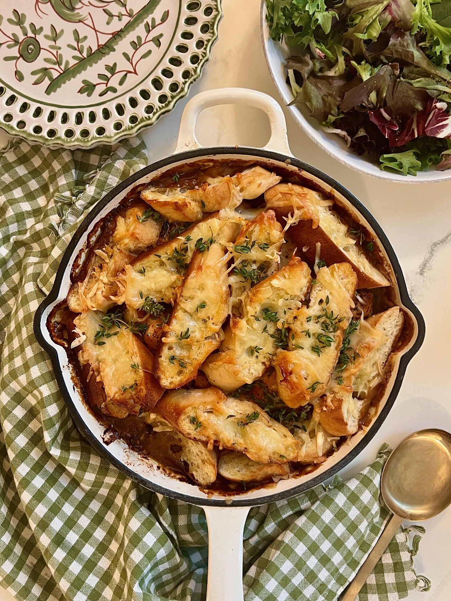 French Onion Chicken Skillet