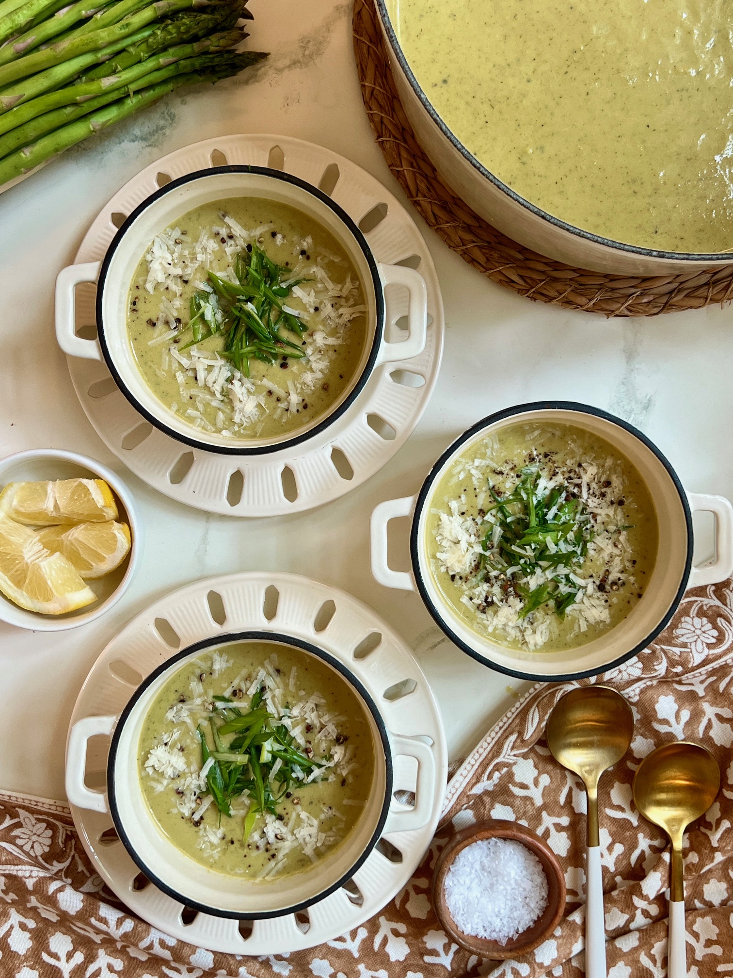 Roasted Asparagus Soup