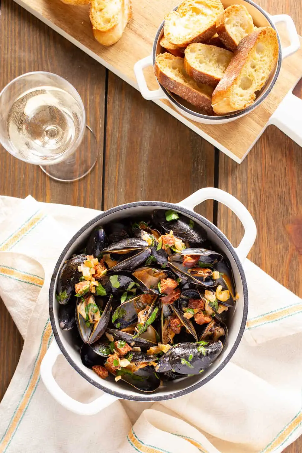 Bloody Mary Mussels