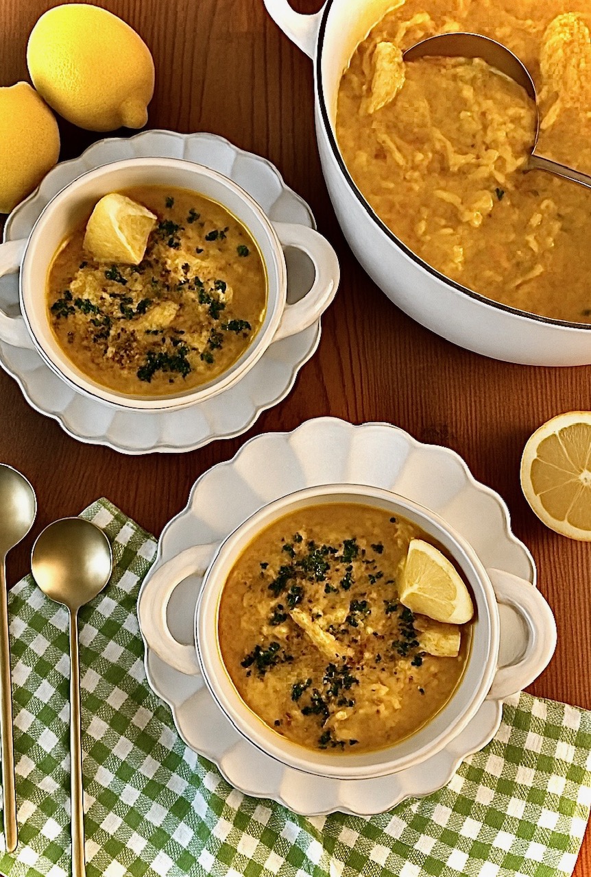 SOUP-E JO (PERSIAN CHICKEN & BARLEY SOUP)