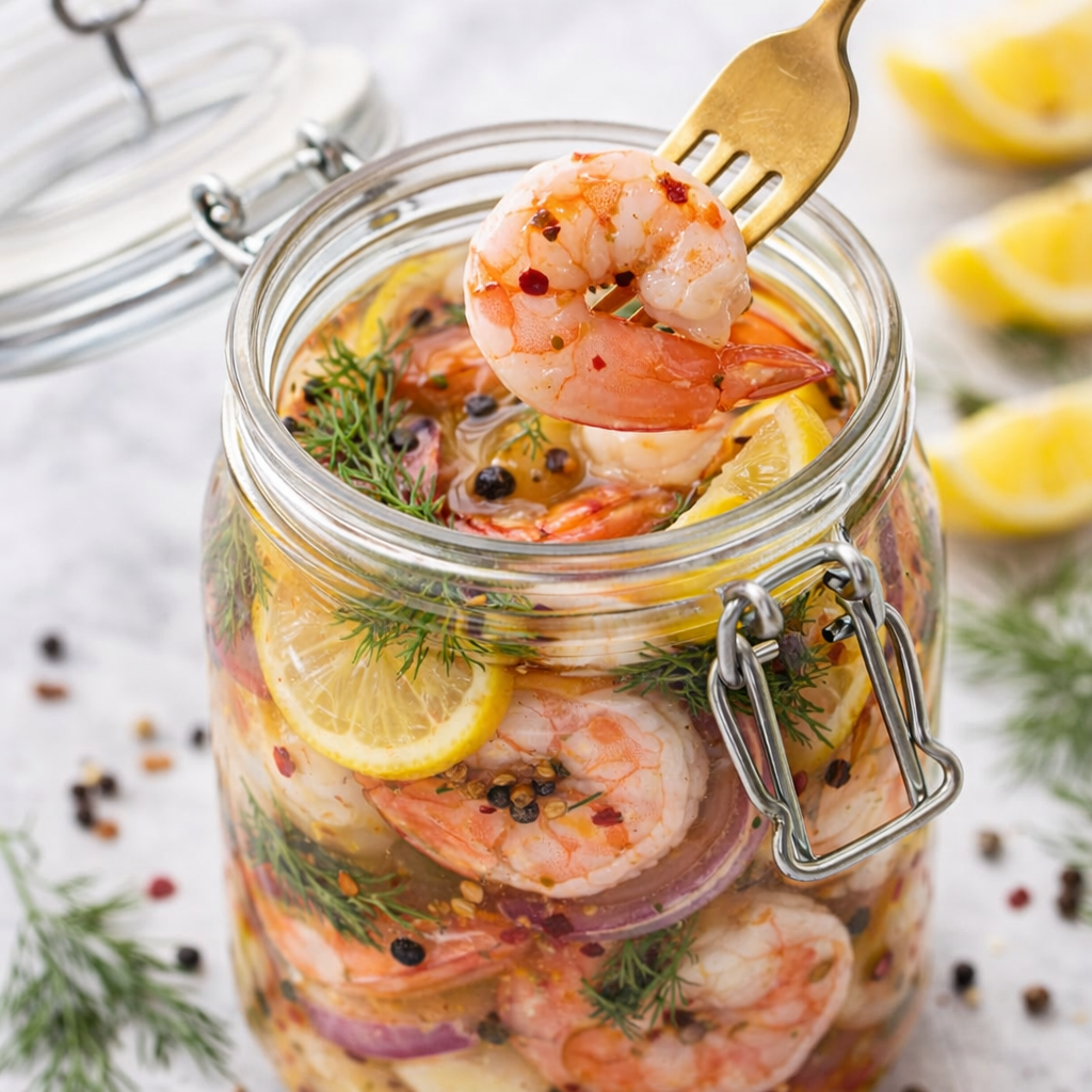 pickled shrimp