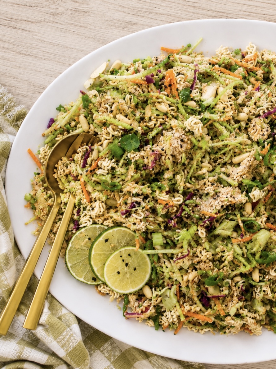 Chrunchy Broccoli Ramen Salad