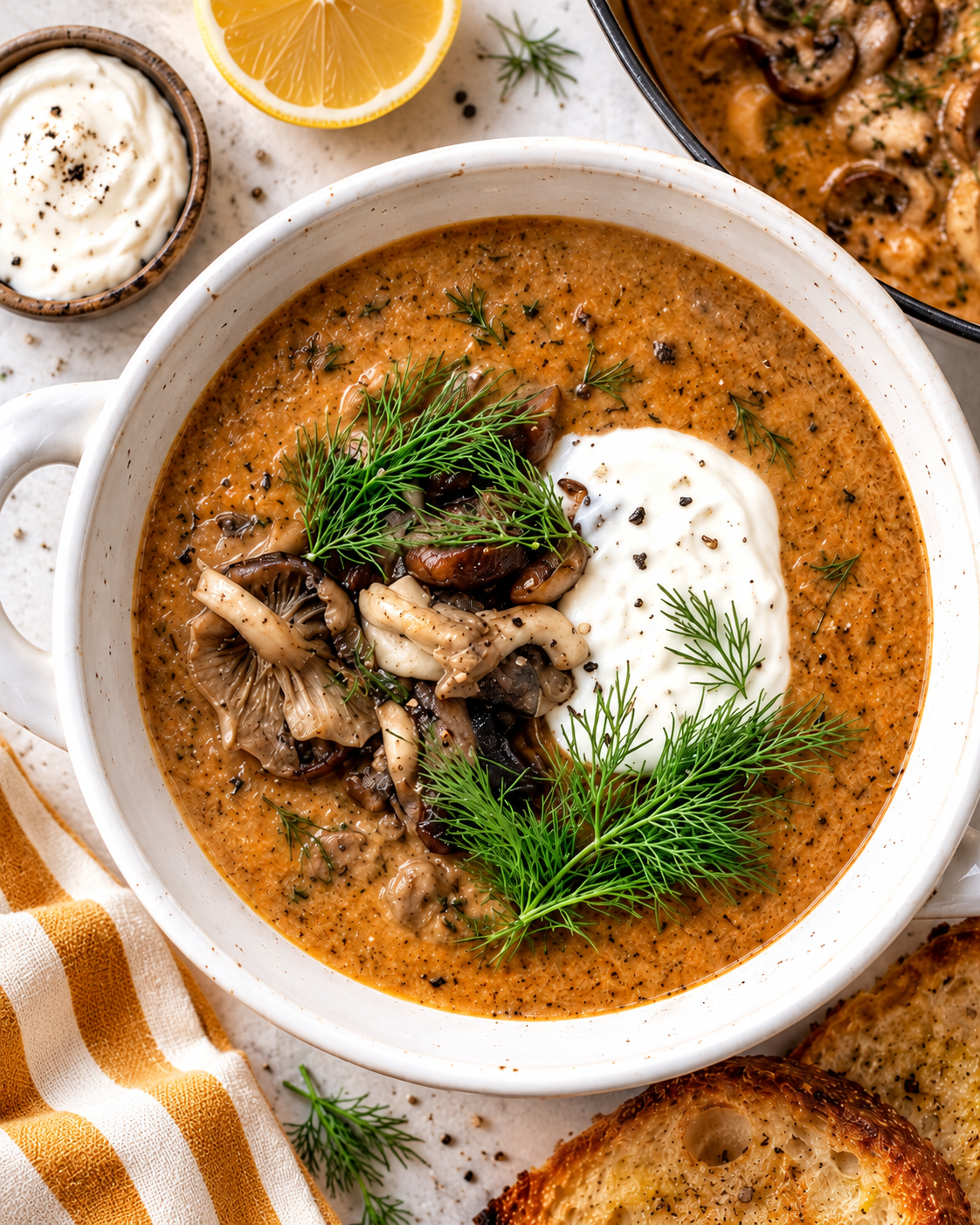 Hungarian Mushroom Soup REVISE